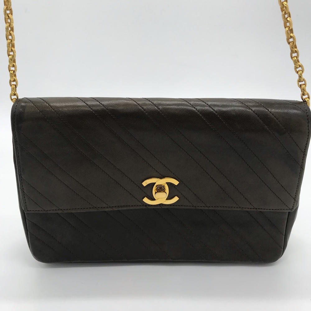 Vintage Chanel Lambskin Bijoux Chain Flap Bag